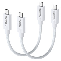 Câble USB-C vers USB-C 100W 480 Mbps avec puce E-Marker, tressé en nylon, résistant à plus de 10 000 plisages, pour iPhone 15, MacBook, Samsung (OEM/ODM)