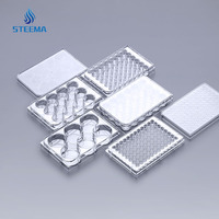 Plaque ELISA à 96 puits stérilisée noire transparente en PS, micro-plaque à liaison moyenne à élevée pour analyses de laboratoire, Chine