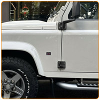 Charnière de Portes Avant Arrière en Aluminium Billet 7075 Usinée CNC pour Ancienne Land Rover Defender 90 110