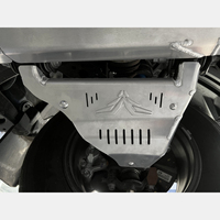 Plaque de protection de châssis et protection inférieure du moteur en alliage d'aluminium et de magnésium de 8 mm pour Toyota Tacoma 4x4 2015- - Argent - Garantie à vie