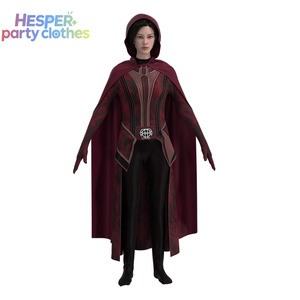 Disfraz de Cosplay de Wanda Vision y Scarlet Witch del Mismo Estilo que la Serie de TV, Incluye Chaleco, Vestido, Pantalones con Personaje Animal - Product Image 2