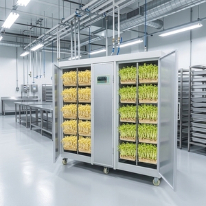 Sistema de Germinación Hidropónico KEFA de Acero Inoxidable 304, Máquina de Cultivo de Brotecitos de Soja y Mungo de Alta Eficiencia - Product Image 1