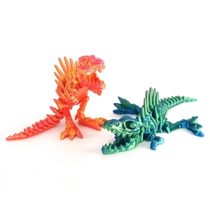 Modèle articulé imprimé en 3D personnalisé Jurassic, jouet dinosaure squelette Spinosaurus, cadeau - Product Image 1