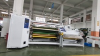 Machine de rembobinage automatique à trois axes pour ruban adhésif/ruban BOPP