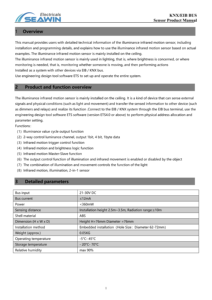 KNX SEAWIN-SNR0202 自動化用照度赤外線モーションセンサー - Product Image 2