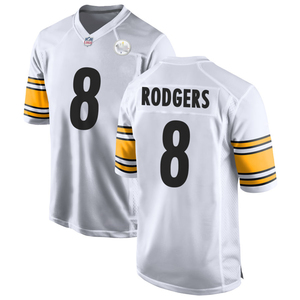 Maillots de football américain personnalisés 2025 pour hommes et femmes, style Pittsburgh, brodés, uniformes sportifs pour jeunes avec logos - Product Image 4