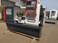 Torno CNC de Servomotor CAK6150 con Sistema de Control 220V, Alta Precisión, 3 Ejes, Torno CNC Horizontal de Trabajo Mediano