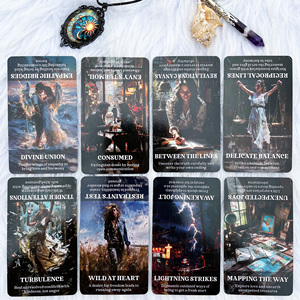 Jeu de cartes Oracle d'amour en gros, 56 cartes, pour la guérison des relations, le travail des ombres, l'orientation des <span class=keywords><strong>flammes</strong></span> <span class=keywords><strong>jumelles</strong></span> et des âmes sœurs, en papier écologique - Product Image 4