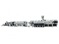 Línea de Producción de Extrusión de Tuberías de PVC, Línea de Extrusión de Doble Color para Tuberías de PVC, Equipo para Tuberías de Agua para Casas Prefabricadas