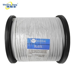 Blanco Negro 12awg Cable de iluminación Dual <span class=keywords><strong>2</strong></span> Core SPT1 SPT2 Cable PVC 16awg 18awg Cable eléctrico para Cable de extensión de luz LED - Product Image 2