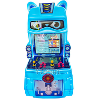 Machine d'arcade à monnayeur pour enfants et divertissement familial, en acier inoxydable, 110/220V, garantie 1 an
