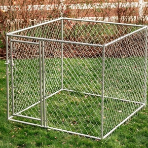 Jaula/Caseta/Corral para Perros Grande, Personalizada, de Malla Metálica Galvanizada para Exteriores, Impermeable, Fácil de Montar, con Paneles de Cerca - Product Image 4