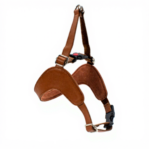 Großhandel Kundenspezifische Bestseller Haustier Leder Hundegeschirre für Kleine Hunde, Halsbänder und Leinen - Product Image 1