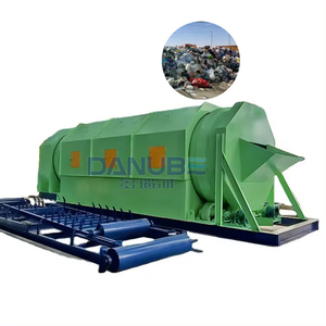 Equipo para Estación de Clasificación de Residuos Ambientales, Máquina de Cribado de Tambor Trommel para Residuos Sólidos - Product Image 1