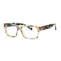 Monture de lunettes classique en acétate de grande taille carrée pour hommes et femmes, tendance, convient à toutes les formes de visage, vente en gros personnalisée, optique