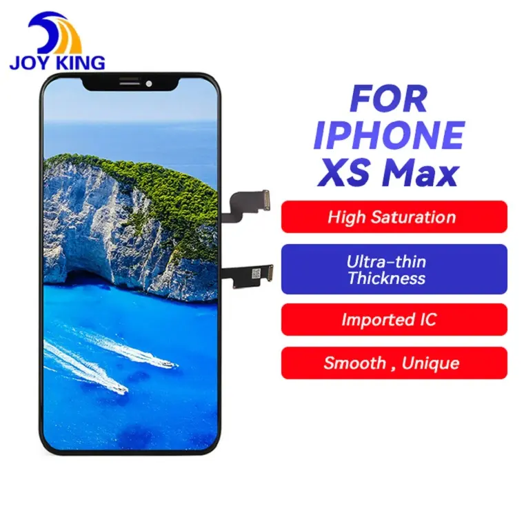 휴대 전화 LCD 공장 OLED 아이폰 Xs 맥스 터치 스크린, OEM 아이폰 XS MAX LCD 화면