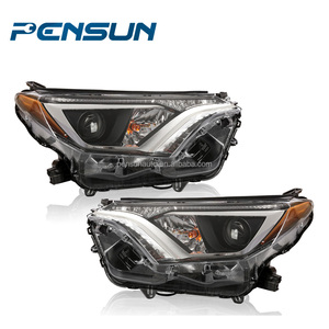 Cụm đèn pha LED lắp ráp tùy chỉnh nhà máy, đèn pha projector halogen, đèn pha bên phải (RH) phù hợp với Toyota <span class=keywords><strong>Rav4</strong></span> 2016-2017-2018 - Product Image 6