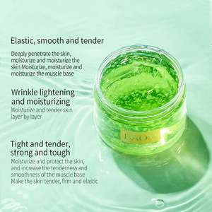 Nueva mascarilla facial verde de belleza para el cuidado de la piel, hidratante y blanqueadora, orgánica y natural, con extracto de algas marinas Big Leaf Seaweed Boseine, marca privada <span class=keywords><strong>BAOM</strong></span>. - Product Image 3