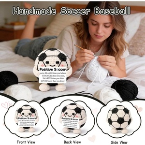 Mini Balón de Fútbol Divertido, Regalo de Fútbol con Mensaje Positivo de Apoyo Emocional para Jugadores, Aficionados, Entrenadores, Graduación, para Él y Ella - Product Image 2