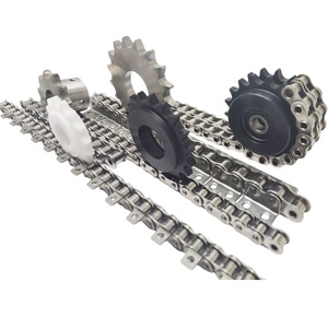 Pignon d'entraînement à chaîne à rouleaux en acier sur mesure 12B 16B - Product Image 3