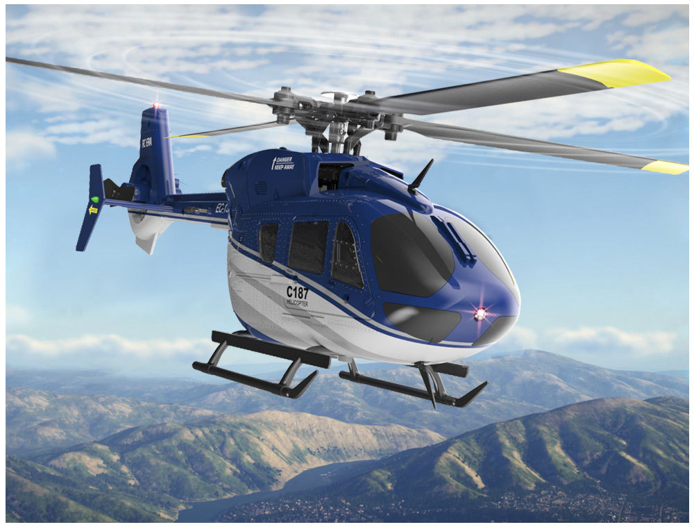 Hoshi RC ERA C187 Helicopter - 4CH, Electric, Ready-to-go