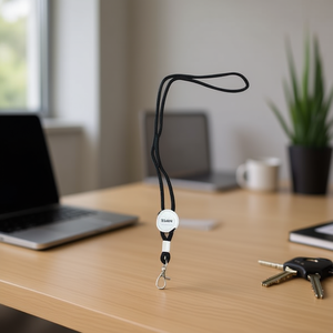 Laccetto Personalizzato Ilan 45Cm con Clip per Carta d'Identità e Chiavi - Product Image 2