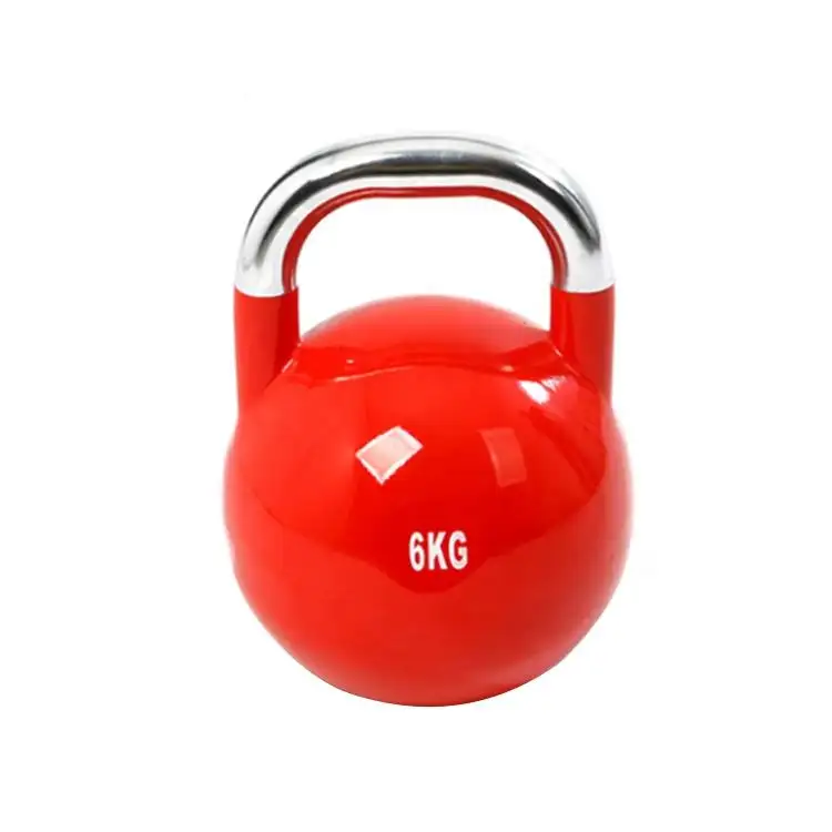 All'ingrosso colorato per palestra Fitness attrezzatura personalizzata da competizione campana per bollitore dipinta durevole Kettlebell Unisex