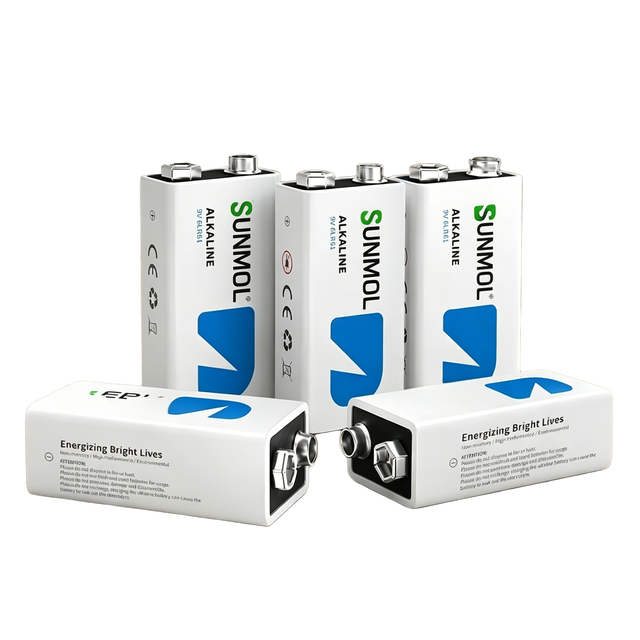 Ultra Long-Lasting 9V Alkaline Battery Leak-Proof Reliable for Microphone Toy Remote Control OEM ODM Wholesale