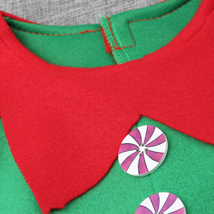 Costumi di Babbo Natale per bambini uomini e donne che eseguono abiti genitore-bambino abiti da Babbo Natale - Product Image 4