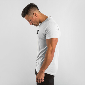 <span class=keywords><strong>T</strong></span>-<span class=keywords><strong>shirt</strong></span> manches courtes pour homme, <span class=keywords><strong>t</strong></span>-<span class=keywords><strong>shirt</strong></span> en coton avec impression personnalisée, vêtements de sport, Fitness, Gym, musculation - Product Image 2