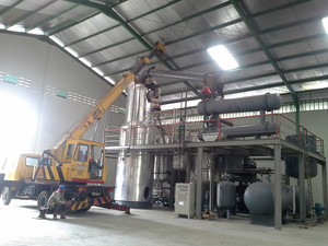 Machine de distillation de recyclage d'huile noire usagée série DIR, équipement de régénération d'huile moteur usagée <span class=keywords><strong>pour</strong></span> la production d'huile de base - Product Image 2