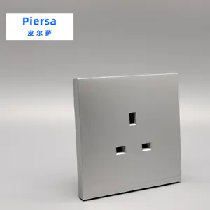 Piersa | A27 serie 13A enchufe Arabia Saudita/Kuwait/Irak/Djibouti/Azerbaiyán interruptor de luz Venta de fábrica