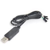 Module de câble PL2303 PL2303HX USB vers UART TTL, convertisseur 4 p 4 broches RS232