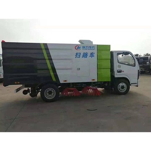 Camión barredor de calles Dongfeng con motor eficiente para limpieza municipal, eliminación de polvo y basura - Product Image 2