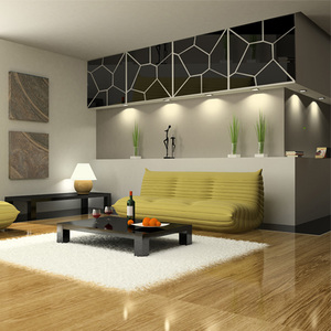 Autocollant <span class=keywords><strong>mural</strong></span> moderne en vinyle pour la maison, décoration murale en acrylique, <span class=keywords><strong>miroir</strong></span>, autocollant <span class=keywords><strong>mural</strong></span> amovible pour le salon, accessoire suspendu - Product Image 4