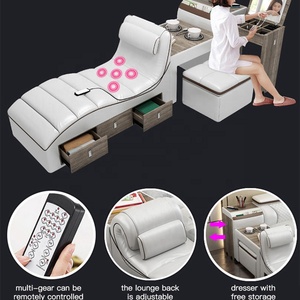 Fabrika fiyat popüler modern tasarım elektrikli güzellik ayarlanabilir ahşap kablosuz akıllı yatak pembe uzaktan kumanda kral yatak odası takımı - Product Image 4