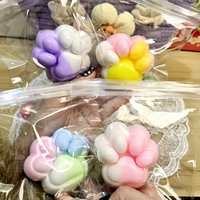 Barang Baru 40 Desain Mainan Kawaii Cakar Kucing Taba Squishy Squeeze Fidget Pereda Stres untuk Anak-Anak Mainan Dekompresi Grosir