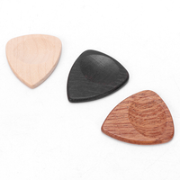 Logo personnalisé OEM 50% Boîte de médiators en bois de haute qualité pour instruments acoustiques à cordes Pièces accessoires