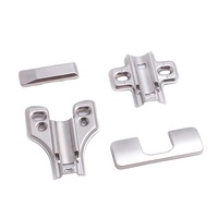 Charnière d'armoire dissimulée meubles Meaton hydraulique en acier inoxydable renversé Clip sur charnières à fermeture douce, charnière de meubles SG S