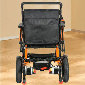 Silla de ruedas eléctrica Plegable ligera con marco de aluminio silla de ruedas eléctrica plegable para ancianos batería de litio para viajes aéreos - Product Image 5