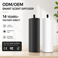 Diffuseur de parfum portable de luxe Crearoma Rad-2, prise murale ou sur table, support OEM, machine à parfum pour la maison