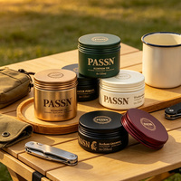 Boîte en aluminium réutilisable pour baume de beauté, cire capillaire, bonbons et emballage cadeau de fêtes – Offre de conception et service d'échantillons gratuits