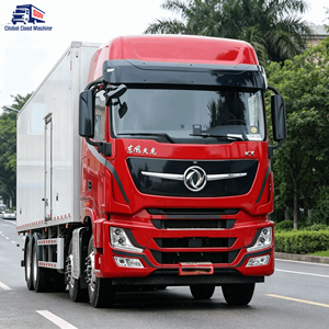 Camión Frigorífico Dongfeng Kinland Flagship KX 8x4 Usado, Tanque de Combustible de Aluminio de 600L, Camión Refrigerado de <span class=keywords><strong>Segunda</strong></span> <span class=keywords><strong>Mano</strong></span> - Product Image 3
