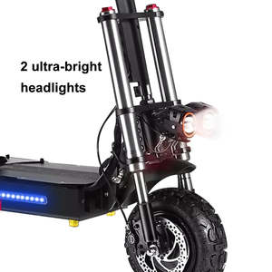 Scooter Eléctrico SUNNIGOO ES-X10, Motor Dual Digital, 60V 38Ah, Carga de 200Kg, Voltaje de Rango 100-240V, Frenos de Disco Delanteros y Traseros - Product Image 5