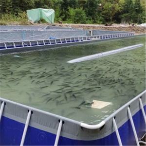 Estructura de Soporte <span class=keywords><strong>para</strong></span> Estanque de Peces de Lona de PVC Grande SDM, Piscina <span class=keywords><strong>para</strong></span> Peces, Tanque de Peces de PVC - Product Image 5