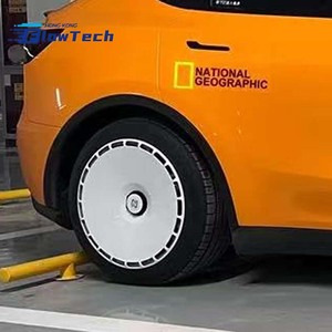 ฝาครอบล้อ FlowTech ขนาด 19 นิ้ว 20 นิ้ว แบบ Snap-On สำหรับรถยนต์ Tesla Model Y ปี 2020-2024 – ฝาครอบดุมล้อ ABS สำหรับเปลี่ยน - Product Image 6