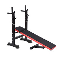Équipement de musculation inclinable réglable OEM avec support de rangement pour haltères et rack pour squats et entraînement de musculation