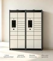 Casier intelligent haut de gamme pour colis, casier de stockage tout-en-un de qualité industrielle, armoire de 1,2 mm avec API/SDK logiciel, casier en promotion