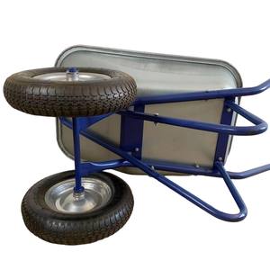 รถสาลี่สำหรับอุตสาหกรรมหนักมีล้อคู่วัสดุโลหะ - Product Image 4