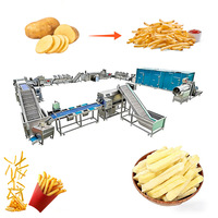 Volledig automatische productielijn voor aardappelchips en -friet